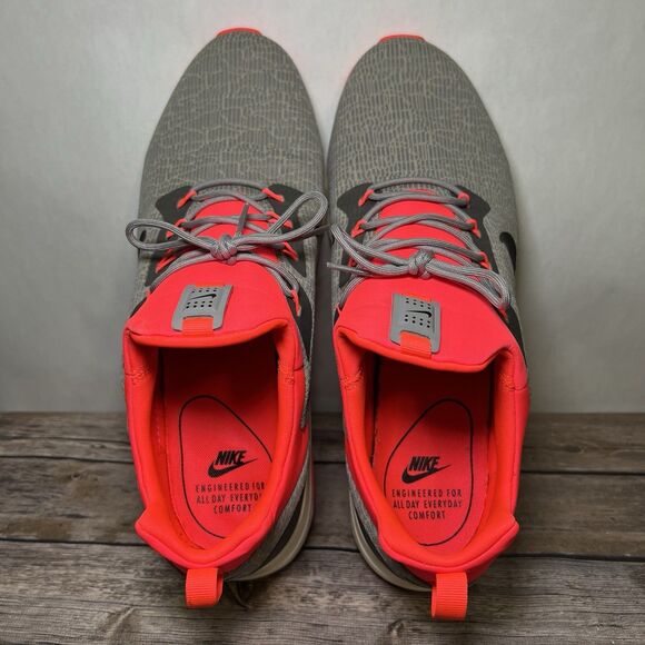 Nike Air Max Motion Racer Sneaker Running Shoes Mens 12 Gray Red 916771-003 - Picture 11 of 14